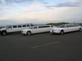 3x limousine Lincoln, Chrysler en Hummer
