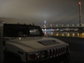 Witte hummer h2 limo